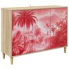 vidaXL Buffet AACHEN Sonoma 102 x 33 x 75 cm Derivados de Madeira