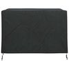 vidaXL Capa para M&oacute;veis Liso Preto 110 x 84 x 70 cm Tecido Oxford 420D