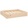 vidaXL Cama para c&atilde;es 51,5x44x9 cm madeira de pinho maci&ccedil;a