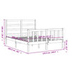 vidaXL Cama sem colch&atilde;o 120x200 cm madeira de pinho maci&ccedil;a branco