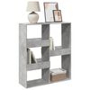 vidaXL Estante/divis&oacute;ria 100x33x115 cm cor cinzento cimento