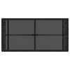 vidaXL Mesa de Exterior Cinza e Preto 80 x 40 x 40 cm