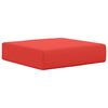 vidaXL Almofada de Assento Externa Vermelho 40 x 40 x 8 cm