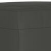 vidaXL Banco 100x35x41 cm tecido de microfibra cinzento-escuro