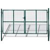 vidaXL Grade de malha para port&atilde;o cerca porta e parede de jardim 300x200 cm
