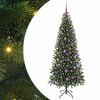 vidaXL &Aacute;rvore de Natal Artificial com 300 LEDs Verde 180 cm PE e PVC