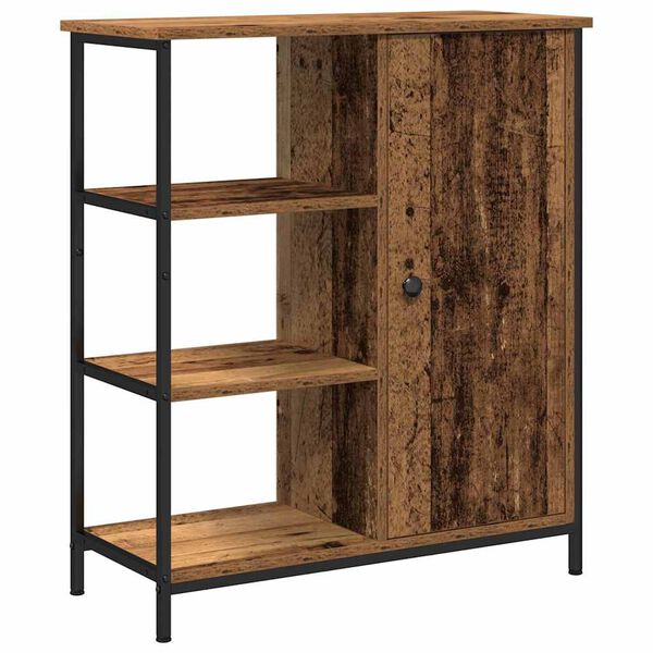 vidaXL Buffet Madeira antiga 70 x 30 x 80 cm