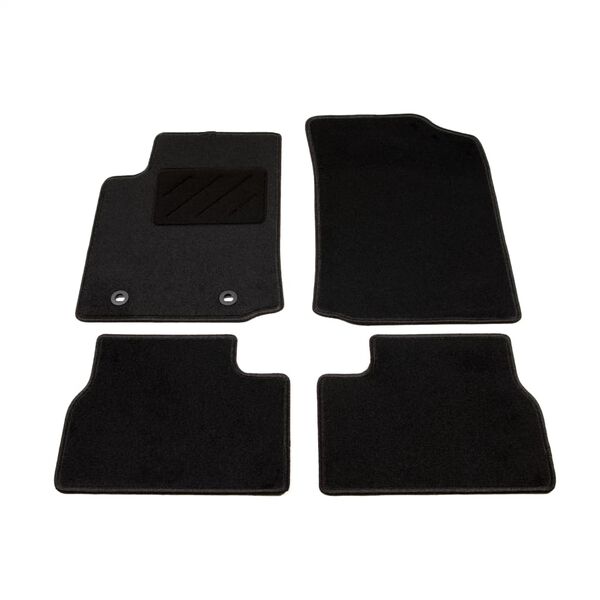vidaXL 4 pcs conjunto tapetes de autom&oacute;veis para Citroen C3