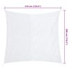 vidaXL Rede de camuflagem com saco de arruma&ccedil;&atilde;o 316x296 cm branco
