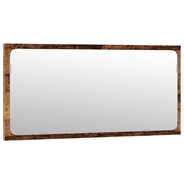 vidaXL Casa de banho conjunto madeira velha madeira engenheirada