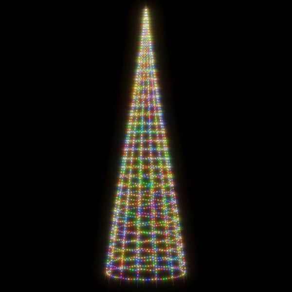 vidaXL &Aacute;rvore de Natal LED 3000 LEDs coloridos 800 cm