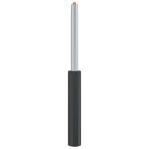 vidaXL Cilindro a G&aacute;s para Cadeira de Escrit&oacute;rio Preto 355-540 mm