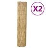 vidaXL Cercas de cani&ccedil;o 2 pcs 150x500 cm