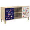 vidaXL Gabinete para TV MAINZ 102 x 33 x 50 cm Sonoma