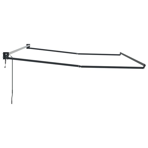 vidaXL Estrutura do Toldos Retr&aacute;teis El&eacute;tricos Antracite 4 x 2 m