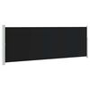 vidaXL Toldo lateral retr&aacute;til 160 x 514 cm preto