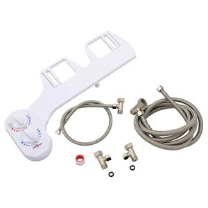 vidaXL Acess&oacute;rio p/ assento de sanita com bocal &uacute;nico &aacute;gua fria/quente