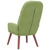 vidaXL Cadeira de descanso veludo verde-claro