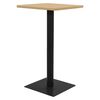 vidaXL Mesa bistr&ocirc; 70x70x107 cm cor carvalho