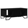vidaXL Mesa de centro 100x51x40 cm derivados de madeira preto