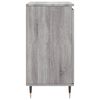 vidaXL Aparador 60x35x70 cm derivados de madeira cinzento sonoma