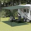 vidaXL Tapete para tenda 300x400 cm PEAD verde