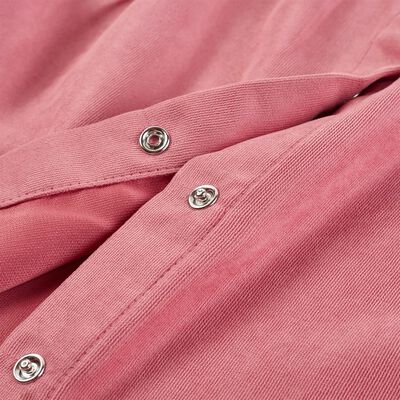 Blusa para criança com mangas abalonadas rosa-velho 92