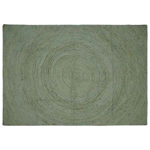vidaXL Tapetes de &aacute;rea Verde-Azeitona 240 x 340 cm Juta