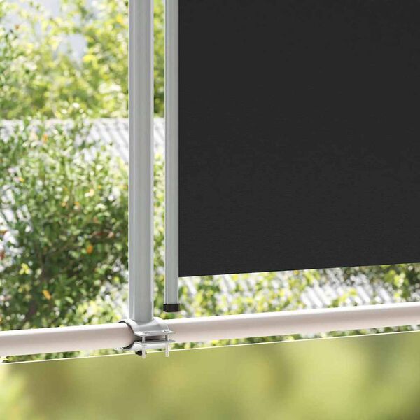 vidaXL Toldo lateral retr&aacute;til para p&aacute;tio 140x300 cm preto