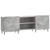 vidaXL Gabinete para TV Cinzento Cimento 150 x 31 x 52 cm