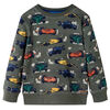Sweatshirt para crian&ccedil;a cor caqui 104