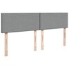 vidaXL Estrutura de cama otomana com colch&atilde;o 180x200 cm cinzento claro