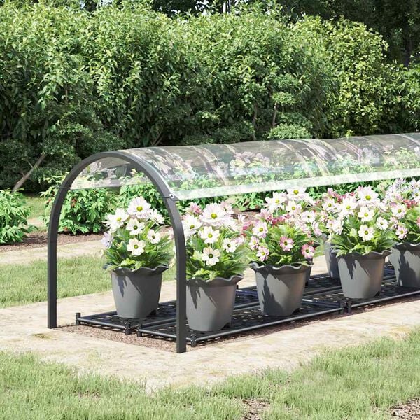 vidaXL Encerado transparente com ilh&oacute;s 1x4 m PVC