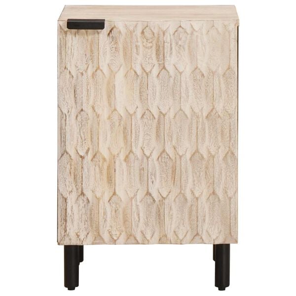 vidaXL Arm&aacute;rio de Banheiro com prateleira Branco 38 x 33 x 58 cm