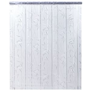 vidaXL Pel&iacute;cula para janela fosca 45x500 cm PVC padr&atilde;o de bambu