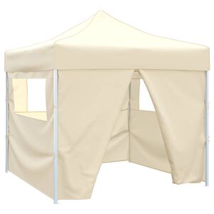 vidaXL Tenda de Festa Creme 291 x 291 x 315 cm Tecido Oxford