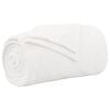 vidaXL Cobertor Branco 130 x 150 cm L&atilde;