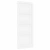 vidaXL Porta Interna ORKDAL Branco 83 x 211 cm Contraplacado
