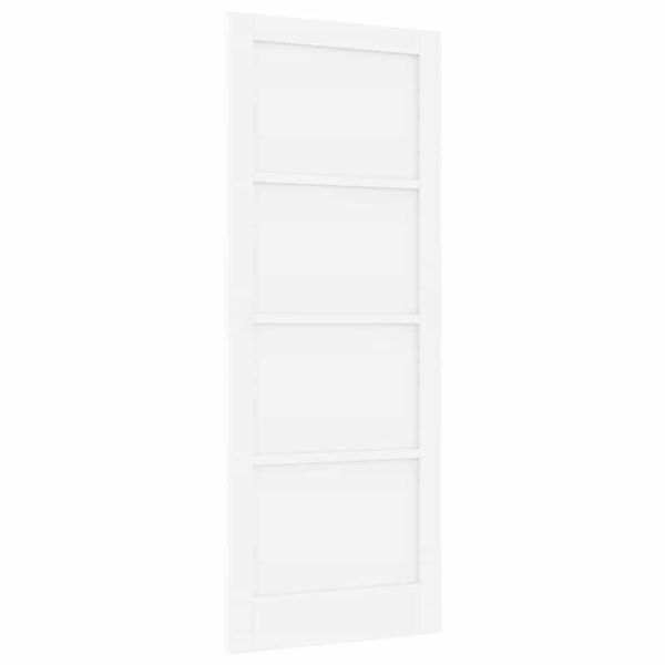 vidaXL Porta Interna ORKDAL Branco 83 x 211 cm Contraplacado