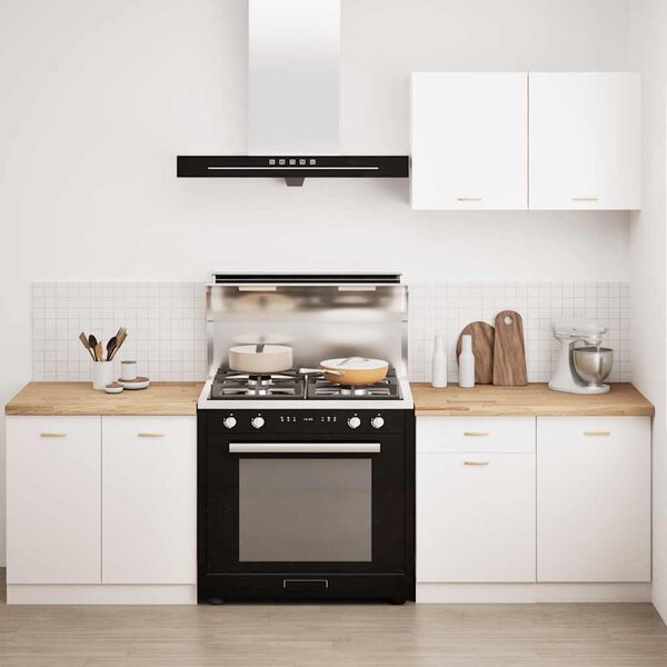 VidaXL Bancada de cozinha retangular 80x63,5x4 cm carvalho maci&ccedil;a