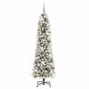 vidaXL &Aacute;rvore de Natal Artificial Branco 180 cm PVC, Metal e Pl&aacute;stico