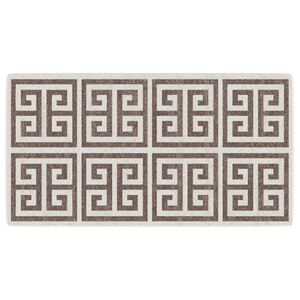 vidaXL Tapete pelo curto antiderrapante int./ext. 80x150 cm multicor