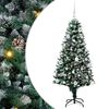 vidaXL &Aacute;rvore de Natal Artificial Verde 150 cm PVC e A&ccedil;o e Pl&aacute;stico