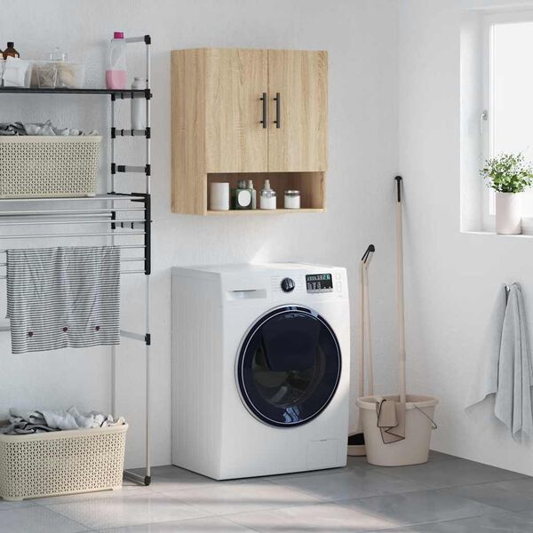 vidaXL Arm&aacute;rio parede 60x31x70 cm derivados de madeira carvalho sonoma