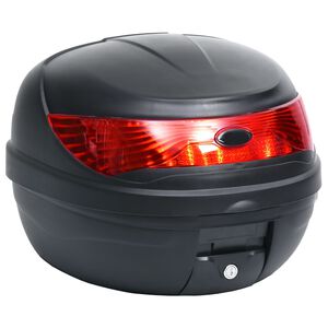 vidaXL Mala de mota para um capacete 35 L