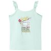 T-shirt de al&ccedil;as para crian&ccedil;a menta-claro 104