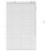 vidaXL Cortina Veneziana Branco 75 x 130 cm 35 mm
