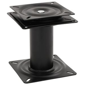 vidaXL Pedestal para banco de barco girat&oacute;rio a 360&deg; a&ccedil;o