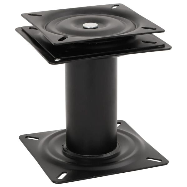 vidaXL Pedestal para banco de barco girat&oacute;rio a 360&deg; a&ccedil;o