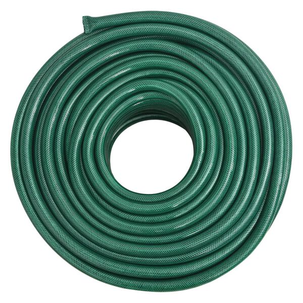 vidaXL Mangueira de jardim 1" 30 m PVC verde